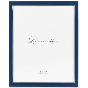 Lawrence Frames Bilderrahmen, Emaille, 20,3 x 25,4 cm, Marineblau Lawrence Frames Bilderrahmen, Emaille, 20,3 x 25,4 cm, Marineblau