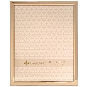 Lawrence Frames Lawrence 8x10 Gold Metal Picture Frame Classic Bevel Bilderrahmen, Metall Lawrence Frames Lawrence 8x10 Gold Metal Picture Frame Classic Bevel Bilderrahmen, Metall