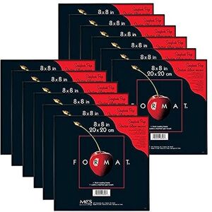 MCS Formát rámečku (12 v balení), 8 By 8", černý, Set of 12 MCS Formát rámečku (12 v balení), 8 By 8", černý, Set of 12