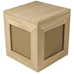 Rayher 62266000 Holz- Fotowürfel FSC Mix Credit, 12x12x12,9cm Rayher 62266000 Holz- Fotowürfel FSC Mix Credit, 12x12x12,9cm
