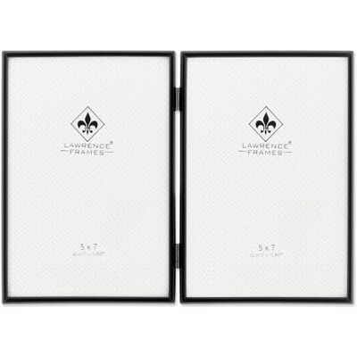 Lawrence Frames Lawrence 660057D obrazový rám se závěsem, 12,7 x 17,8 cm, černý, dvojitý Lawrence Frames Lawrence 660057D obrazový rám se závěsem, 12,7 x 17,8 cm, černý, dvojitý