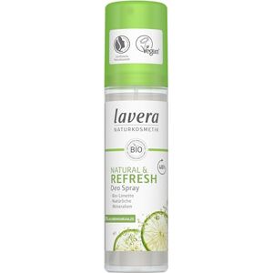Lavera Deo Spray NATURAL & REFRESH – unisex deodorant s bio limetkou a přírodními minerály – spolehlivá ochrana 48 h – bez hliníku, svěží pocit pleti – veganský – přírodní kosmetika – bio (1 x 75 ml) Lavera Deo Spray NATURAL & REFRESH – unisex deodorant s bio limetkou a přírodními minerály – spolehlivá ochrana 48 h – bez hliníku, svěží pocit pleti – veganský – přírodní kosmetika – bio (1 x 75 ml)