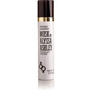 ALYSSA ASHLEY Musk unisex, deodorant s rozprašovačem, 100 ml, 1 balení, (1 × 100 ml) ALYSSA ASHLEY Musk unisex, deodorant s rozprašovačem, 100 ml, 1 balení, (1 × 100 ml)