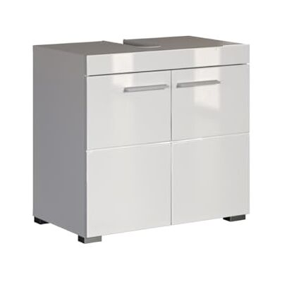 trendteam smart living Amanda skříňka pod umyvadlo bílá/bílá vysoký lesk 1 vkládací police (ŠxVxH) 60 x 56 x 34 cm odolná proti poškrábání trendteam smart living Amanda skříňka pod umyvadlo bílá/bílá vysoký lesk 1 vkládací police (ŠxVxH) 60 x 56 x 34 cm odolná proti poškrábání