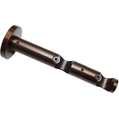 Gardinia 31371 dvojitý nosník pro záclonové tyče 2 otevřené, série Chicago, průměr 20 mm, bronz Gardinia 31371 dvojitý nosník pro záclonové tyče 2 otevřené, série Chicago, průměr 20 mm, bronz