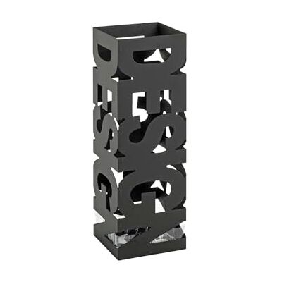 HAKU Stojan na deštník moderní stojan na slunečník černý, kov rozměry: Š 16 x V 48 x H 16 cm HAKU Stojan na deštník moderní stojan na slunečník černý, kov rozměry: Š 16 x V 48 x H 16 cm