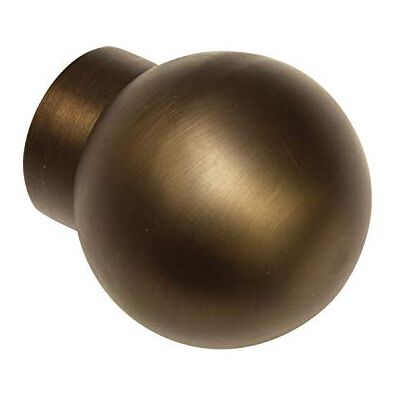Gardinia Koncový knoflík, kov, bronz, 0,1, 2, Ø 25 mm Gardinia Koncový knoflík, kov, bronz, 0,1, 2, Ø 25 mm