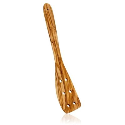 Metaltex 580610 obracečka děrovaná, 30 cm, 81", přírodní olivové dřevo Metaltex 580610 obracečka děrovaná, 30 cm, 81", přírodní olivové dřevo