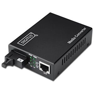 Digitus WDM konvertor médií Singlemode Gbit Ethernet RJ45 / SC BiDi Tx1310nm / Rx1550nm až 20 km černý Digitus WDM konvertor médií Singlemode Gbit Ethernet RJ45 / SC BiDi Tx1310nm / Rx1550nm až 20 km černý