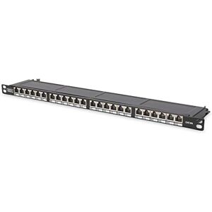 Digitus Patch panel RJ-45 X 24 černý RAL 9005 0. 5U 48,3 cm 19 Digitus Patch panel RJ-45 X 24 černý RAL 9005 0. 5U 48,3 cm 19