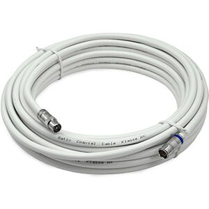 Satix SKK01003 koaxiální kabel F-rychlá zástrčka Horizon Box modemový kabel "F/IEC kabel", 10 m bílý Satix SKK01003 koaxiální kabel F-rychlá zástrčka Horizon Box modemový kabel "F/IEC kabel", 10 m bílý