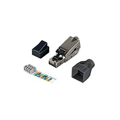 EFB-Elektronik Infralan Ftps600 polní konfekcionovatelná zástrčka RJ45 Cat.6 AWG22-27, tlakový odlitek ze zinku EFB-Elektronik Infralan Ftps600 polní konfekcionovatelná zástrčka RJ45 Cat.6 AWG22-27, tlakový odlitek ze zinku