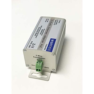 Wantec Síťový adaptér 2wIP 2 drát 10/100 PoE šroub, 5628 Wantec Síťový adaptér 2wIP 2 drát 10/100 PoE šroub, 5628
