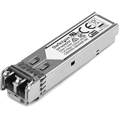 StarTech . com 1000BASE-ZX Gigabit transceiver LC Fiber v souladu s MSA 80 km Gigabit SFP modul Single Mode SFP 1550nm StarTech . com 1000BASE-ZX Gigabit transceiver LC Fiber v souladu s MSA 80 km Gigabit SFP modul Single Mode SFP 1550nm