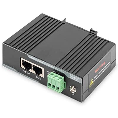 Digitus Industriellerl Gigabit PoE+ vstřikovač 802.3 af/at 60 W výstupní výkon lištu a Access Point 1 Gbps Power over Ethernet Digitus Industriellerl Gigabit PoE+ vstřikovač 802.3 af/at 60 W výstupní výkon lištu a Access Point 1 Gbps Power over Ethernet