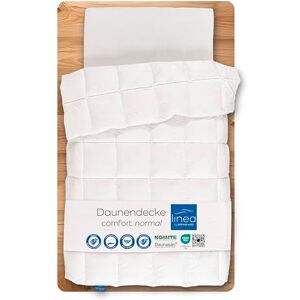 linea Komfortní prošívaná deka, 90 % prachové, 10 % běžné peří, bílá, 135 x 200 cm linea Komfortní prošívaná deka, 90 % prachové, 10 % běžné peří, bílá, 135 x 200 cm