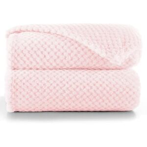 DecoKing hebká deka, deka z mikrovlákna, fleecová deka do bytu, přehoz, měkká hebká deka ve skandinávském stylu Henry, Růžová, 170 x 210 cm DecoKing hebká deka, deka z mikrovlákna, fleecová deka do bytu, přehoz, měkká hebká deka ve skandinávském stylu Henry, Růžová, 170 x 210 cm