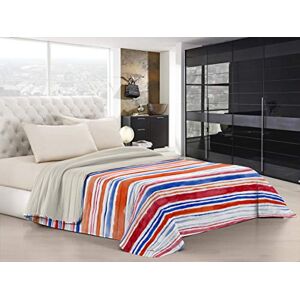 Italian Bed Linen Letní prošívaná deka Fantasy Doubleface 260 x 270 cm, Strisce, mikrovlákno, dvojitá Italian Bed Linen Letní prošívaná deka Fantasy Doubleface 260 x 270 cm, Strisce, mikrovlákno, dvojitá