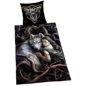 Herding ANNE STOKES sada ložního prádla, oboustranný motiv, povlečení 135 x 200 cm, povlak na polštář 80 x 80 cm, bavlna/renforcé Herding ANNE STOKES sada ložního prádla, oboustranný motiv, povlečení 135 x 200 cm, povlak na polštář 80 x 80 cm, bavlna/renforcé