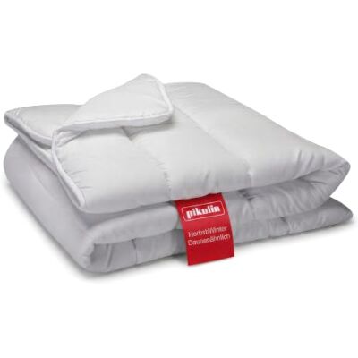 PIKOLIN Přikrývka 100 x 120 cm. Zimní prošívaná deka na dětské postýlky s 300 g Ecolofil prachovým dotykovým vláknem, teplá a prodyšná, vysoce kvalitní spací přikrývka, hypoalergenní, barva bílá PIKOLIN Přikrývka 100 x 120 cm. Zimní prošívaná deka na dětské postýlky s 300 g Ecolofil prachovým dotykovým vláknem, teplá a prodyšná, vysoce kvalitní spací přikrývka, hypoalergenní, barva bílá