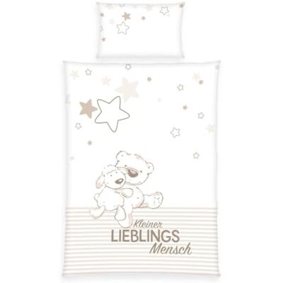 Herding Sada ložního prádla Baby Best pro malé děti, Jana oblíbený člověk motiv oboustranné, povlečení 100 x 135 cm, povlak na polštář 40 x 60 cm, bavlna/renforcé Herding Sada ložního prádla Baby Best pro malé děti, Jana oblíbený člověk motiv oboustranné, povlečení 100 x 135 cm, povlak na polštář 40 x 60 cm, bavlna/renforcé