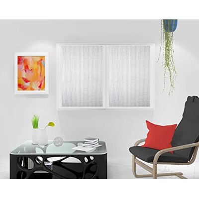 Soleil d'ocre , Maelis pár záclon, polyester, bílý, 60 x 90 cm Soleil d'ocre , Maelis pár záclon, polyester, bílý, 60 x 90 cm