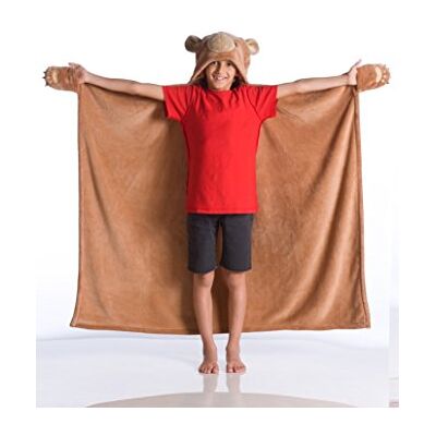 Kanguru , weiche tragbare Decke, Umhang mit Kapuze in Bär Form, ideal für TV, Lernen, Videospiele, für Jungen und Mädchen, Geschenkidee zu Weihnachten oder Geburtstag 6 7 8 9 10 11 12 13 14 Jähre Kanguru , weiche tragbare Decke, Umhang mit Kapuze in Bär Form, ideal für TV, Lernen, Videospiele, für Jungen und Mädchen, Geschenkidee zu Weihnachten oder Geburtstag 6 7 8 9 10 11 12 13 14 Jähre