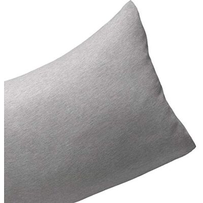 Billerbeck Sinus náhradní povlak na polštář pro spaní na boku antracitový, 30 x 130 cm, šedý Billerbeck Sinus náhradní povlak na polštář pro spaní na boku antracitový, 30 x 130 cm, šedý