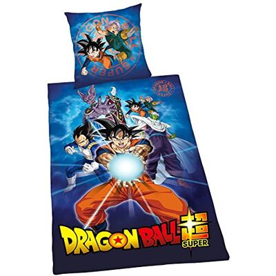 Herding DRAGONBALL SUPER sada ložního prádla, povlečení 135 x 200 cm, povlak na polštář 80 x 80 cm, bavlna/renforcé Herding DRAGONBALL SUPER sada ložního prádla, povlečení 135 x 200 cm, povlak na polštář 80 x 80 cm, bavlna/renforcé