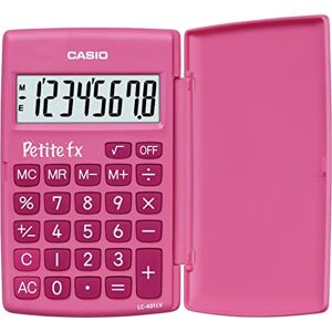 Casio LC-401LV Petite fx Grundschulrechner, pink Casio LC-401LV Petite fx Grundschulrechner, pink
