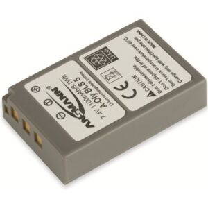 Ansmann Náhradní akumulátor pro A-OLY BLS5 Li-Ion Digicam akumulátor 7,4 V/1050 mAh pro fotoaparát Olympus, druhá baterie ideální pro amatérské a profesionální fotografy, 100% kompatibilní Ansmann Náhradní akumulátor pro A-OLY BLS5 Li-Ion Digicam akumulátor 7,4 V/1050 mAh pro fotoaparát Olympus, druhá baterie ideální pro amatérské a profesionální fotografy, 100% kompatibilní