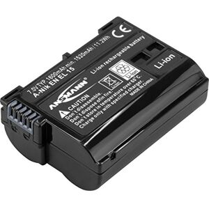 Ansmann Li-Ion baterie A-Nik EN EL 15 7V / typ 1600mAh / výkonná baterie pro foto digitální fotoaparáty perfektní náhradní baterie pro Nikon Digicam atd. Ansmann Li-Ion baterie A-Nik EN EL 15 7V / typ 1600mAh / výkonná baterie pro foto digitální fotoaparáty perfektní náhradní baterie pro Nikon Digicam atd.