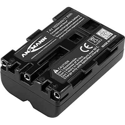 Ansmann Li-Ion akumulátor A-Son NP FM 500 H 7 4V / typ 1600 mAh / výkonná baterie pro foto digitální fotoaparáty perfektní náhradní akumulátor pro Sony Digicam a mnoho dalšího Ansmann Li-Ion akumulátor A-Son NP FM 500 H 7 4V / typ 1600 mAh / výkonná baterie pro foto digitální fotoaparáty perfektní náhradní akumulátor pro Sony Digicam a mnoho dalšího
