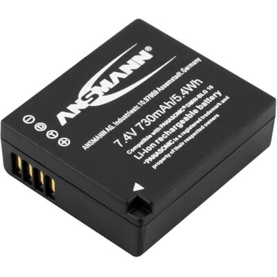 Ansmann Li-Ion baterie A-Pan DMW-BLG 10 7 4V / typ 730 mAh / výkonná baterie pro foto digitální fotoaparáty – perfektní náhradní baterie pro Panasonic Digicam atd. Ansmann Li-Ion baterie A-Pan DMW-BLG 10 7 4V / typ 730 mAh / výkonná baterie pro foto digitální fotoaparáty – perfektní náhradní baterie pro Panasonic Digicam atd.