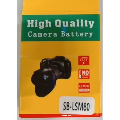Amsahr Digital Replacement Camera and Camcorder Battery pro Samsung SB-LSM80, SB-LSM160 Amsahr Digital Replacement Camera and Camcorder Battery pro Samsung SB-LSM80, SB-LSM160