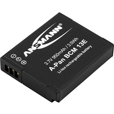Ansmann Li-Ion akumulátor A-Pan DMW-BCM13E 3 7 V / Typ 950 mAh / Výkonná baterie pro foto digitální fotoaparáty perfektní náhradní akumulátor pro Panasonic Digicam atd. Ansmann Li-Ion akumulátor A-Pan DMW-BCM13E 3 7 V / Typ 950 mAh / Výkonná baterie pro foto digitální fotoaparáty perfektní náhradní akumulátor pro Panasonic Digicam atd.