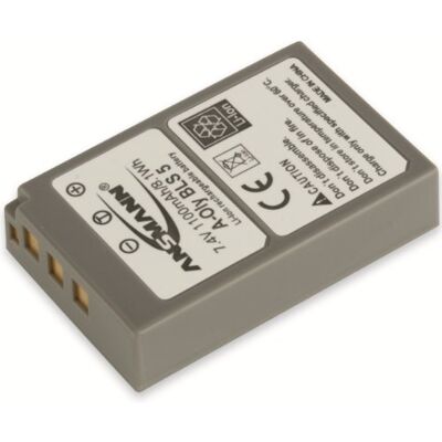 Ansmann Náhradní akumulátor pro A-OLY BLS5 Li-Ion Digicam akumulátor 7,4 V/1050 mAh pro fotoaparát Olympus, druhá baterie ideální pro amatérské a profesionální fotografy, 100% kompatibilní Ansmann Náhradní akumulátor pro A-OLY BLS5 Li-Ion Digicam akumulátor 7,4 V/1050 mAh pro fotoaparát Olympus, druhá baterie ideální pro amatérské a profesionální fotografy, 100% kompatibilní