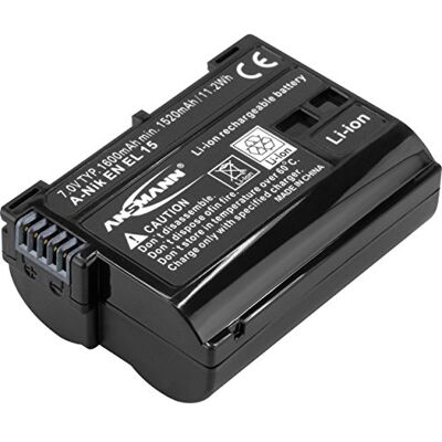 Ansmann Baterie pro fotoaparát 7 V typ 1600 mAh, vhodná pro A-Nik EN EL 15 Ansmann Baterie pro fotoaparát 7 V typ 1600 mAh, vhodná pro A-Nik EN EL 15
