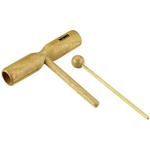 Nino Percussion Wood Tone Blok Velký hudební nástroj pro děti od 3 let siam dub, přírodní (NINO571) Nino Percussion Wood Tone Blok Velký hudební nástroj pro děti od 3 let siam dub, přírodní (NINO571)