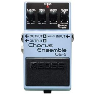 Boss CE-5 Stereo Chorus Ensemble, das ultimative Chorus-Kompaktpedal Boss CE-5 Stereo Chorus Ensemble, das ultimative Chorus-Kompaktpedal