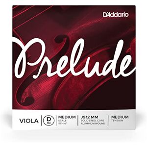 D'Addario J912-MM Prelude Viola Einzelsaite 'D' Kohlefaserstahl/Nickel Medium Medium D'Addario J912-MM Prelude Viola Einzelsaite 'D' Kohlefaserstahl/Nickel Medium Medium