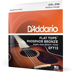 D'Addario Struny na kytaru westernová kytara struny na akustickou kytaru struny akustické kytary EFT13 fosfor Bronzová sada strun pro kytaru 0,04 cm – 0,14 cm (016 – 056 palců) D'Addario Struny na kytaru westernová kytara struny na akustickou kytaru struny akustické kytary EFT13 fosfor Bronzová sada strun pro kytaru 0,04 cm – 0,14 cm (016 – 056 palců)