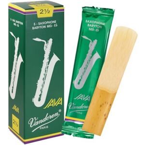 VANDOREN Blatt Bariton Saxophon Java Stärke: 2 1/2 VANDOREN Blatt Bariton Saxophon Java Stärke: 2 1/2