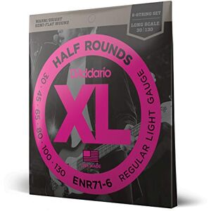 D'Addario E Bass Gitarrensaiten Saiten E Bass Bassgitarre Saiten E Bass Strings Bass Guitar Strings ENR71-6 Bass 6-Saiter XL Nickel Saitensatz 0,07 cm 0,33 cm (.030 .130 Zoll) D'Addario E Bass Gitarrensaiten Saiten E Bass Bassgitarre Saiten E Bass Strings Bass Guitar Strings ENR71-6 Bass 6-Saiter XL Nickel Saitensatz 0,07 cm 0,33 cm (.030 .130 Zoll)
