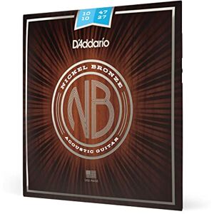 D'Addario Kytarové struny akustická kytara kytarové struny westernová kytara struny akustické kytary NB1047 struny pro akustickou kytaru, extra lehké, nikl/bronz D'Addario Kytarové struny akustická kytara kytarové struny westernová kytara struny akustické kytary NB1047 struny pro akustickou kytaru, extra lehké, nikl/bronz
