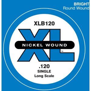 D'Addario . 120 Long Scale Nickel Wound Saite pro basovou kytaru D'Addario . 120 Long Scale Nickel Wound Saite pro basovou kytaru