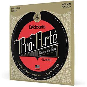 D'Addario Kytarové struny koncertní kytara struny pro nylonové kytary nylonové struny, koncertní kytara Nejoblíbenější značka struny EJ45C postříbřená měď/nylon NormalTension kompozitní D'Addario Kytarové struny koncertní kytara struny pro nylonové kytary nylonové struny, koncertní kytara Nejoblíbenější značka struny EJ45C postříbřená měď/nylon NormalTension kompozitní