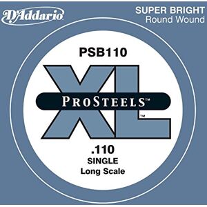 D'Addario PSB110 Einzelsaite für Bass 0,28 cm (0,110 Zoll) D'Addario PSB110 Einzelsaite für Bass 0,28 cm (0,110 Zoll)