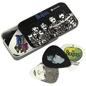 D'Addario Beatles kytarové trsátko se sběrnou krabičkou, Sgt. Pepper, střední, sada 15 kusů D'Addario Beatles kytarové trsátko se sběrnou krabičkou, Sgt. Pepper, střední, sada 15 kusů