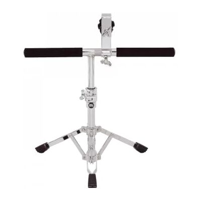 Meinl Percussion Professional Bongo Stand Doppelständer zum Spielen im Sitzen für zwei Bongos Stahl, Verchromt (TMB-S) Meinl Percussion Professional Bongo Stand Doppelständer zum Spielen im Sitzen für zwei Bongos Stahl, Verchromt (TMB-S)